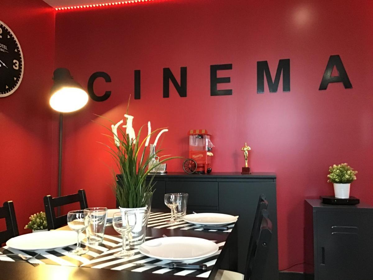 Appartement Cinema Video-Projecteur Et Garage Онфльор Екстериор снимка