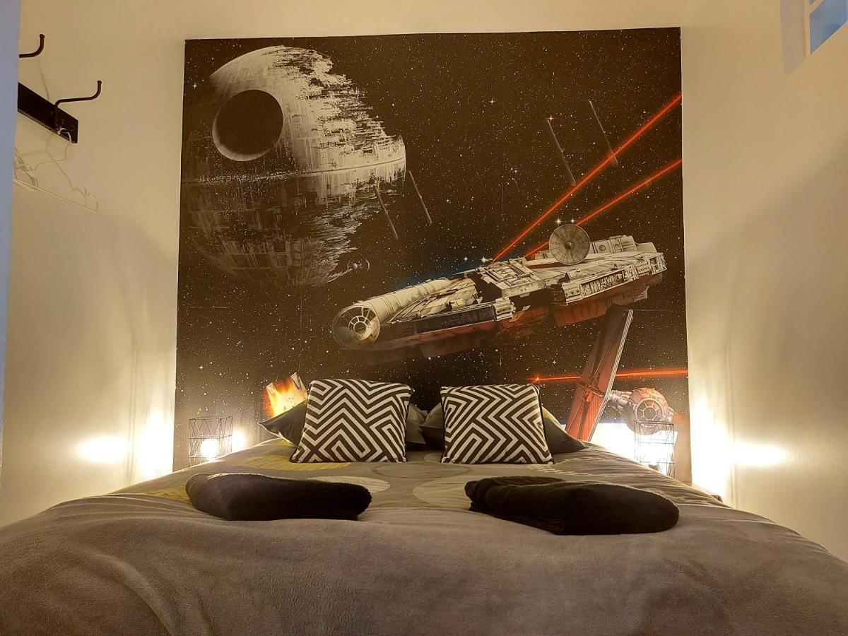 Appartement Cinema Video-Projecteur Et Garage Онфльор Екстериор снимка